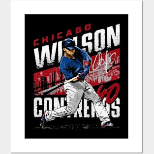 willson contreras city name Posters and Art